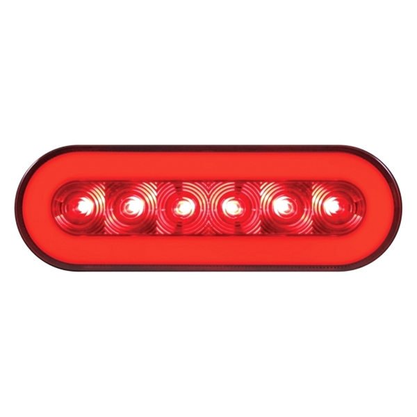 United Pacific® - GLO 6" Oval LED Tail Light
