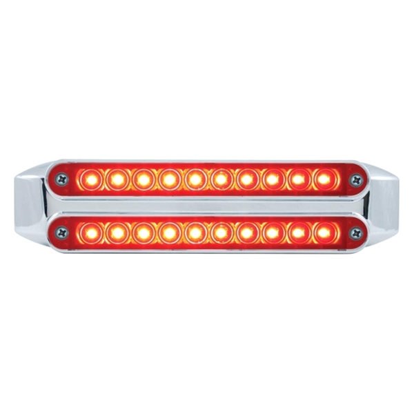 United Pacific® - 6.5" Dual LED Tail Light Bar