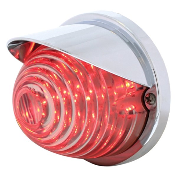 United Pacific® - Beehive Style Round LED Side Marker Light With Visor