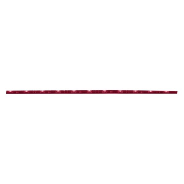  United Pacific® - 35.25" Flex Red LED Strip With Left Side Wire Exit