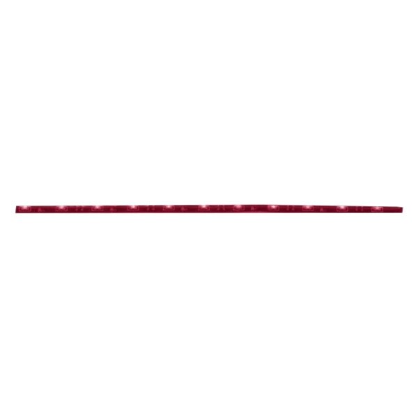  United Pacific® - 35.25" Flex Red LED Strip With Right Side Wire Exit
