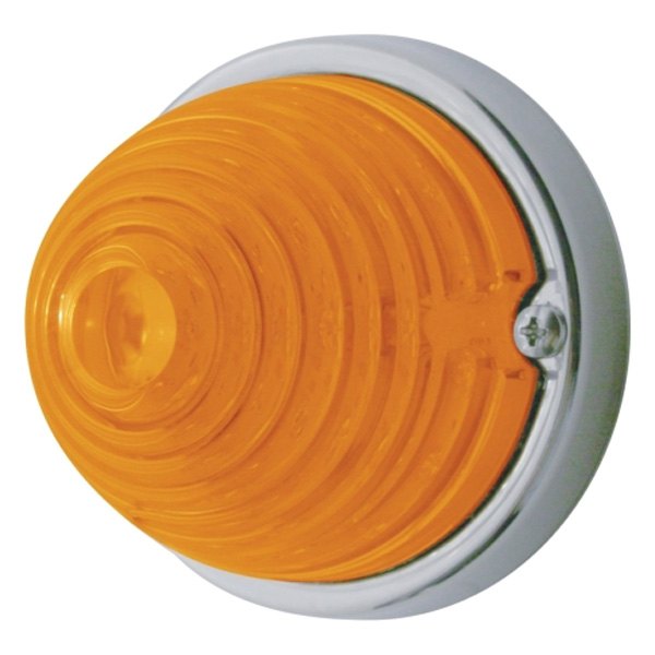 United Pacific® - Beehive Style Round Amber LED Side Marker Light
