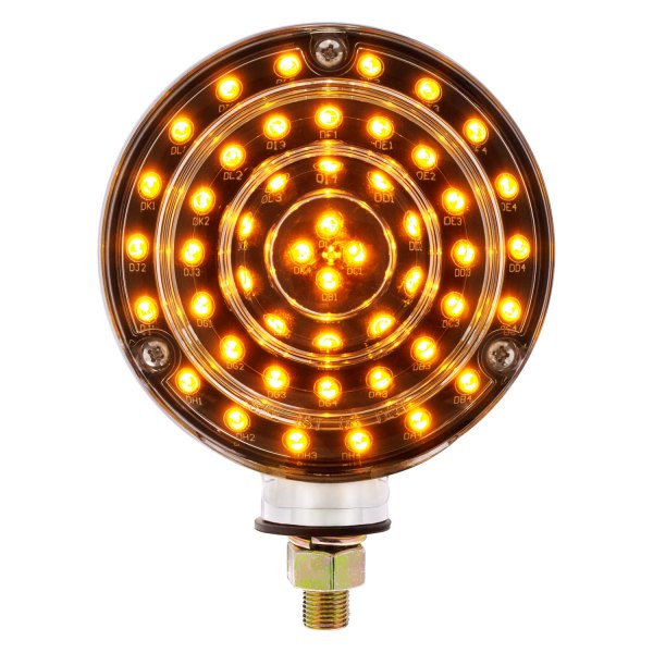 United Pacific® - Double Face Round Stud Mount LED Turn Signal Light