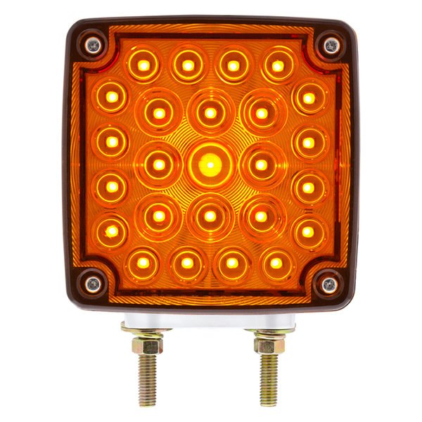 United Pacific® - Driver Side Double Face Square Stud Mount LED Turn Signal Light