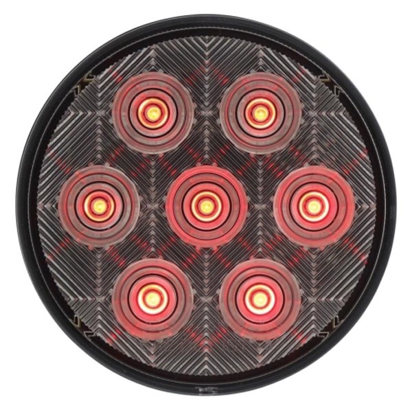 United Pacific® - Competition 4" Black Round LED Tail Light