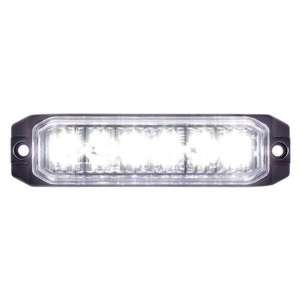 United Pacific® - 4.3" Competition Series Bolt-On Mount White LED Strobe Light