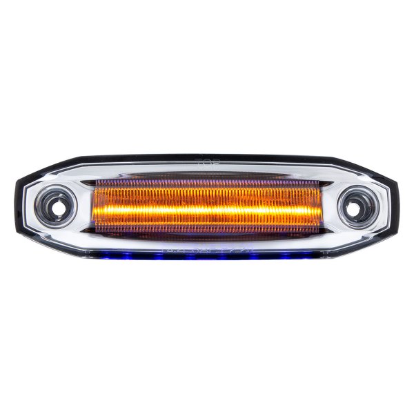 United Pacific® - 5" Oval LED Clearance Marker Light with 6 Blue Side LEDs