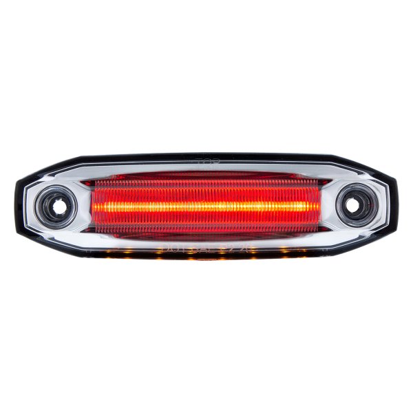 United Pacific® - 5" Oval LED Clearance Marker Light with 6 Amber Side LEDs