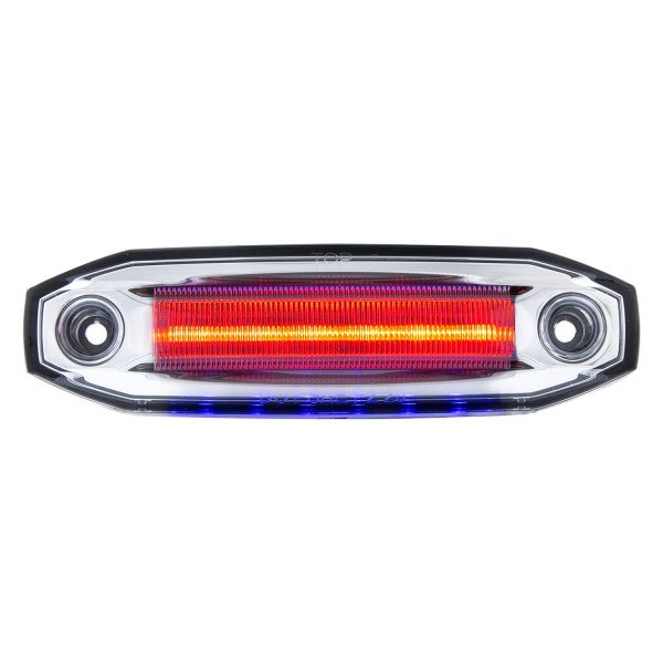 United Pacific® - 5" Oval LED Clearance Marker Light with 6 Blue Side LEDs