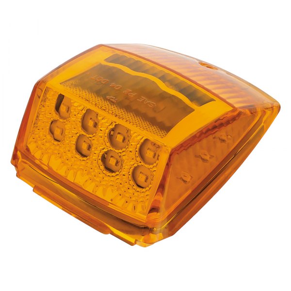 United Pacific® - 5"x3.75" Rectangular Amber LED Cab Roof Light