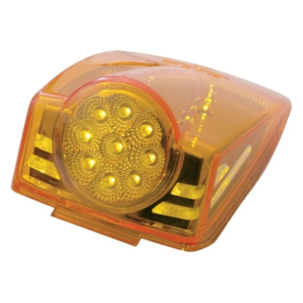 United Pacific® - 4.75"x3.5" Rectangular Amber LED Cab Roof Light