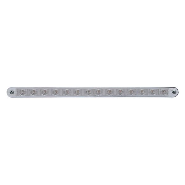 United Pacific® - 12" Rectangular LED Combination Tail Light Bar with Bezel