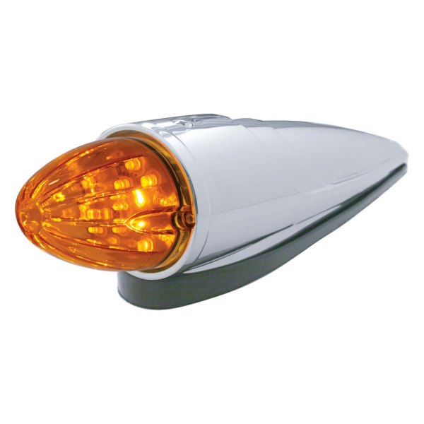 United Pacific® - Grakon 1000 Chrome/Amber LED Cab Roof Light