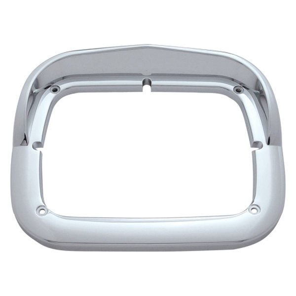 United Pacific® - Single Rectangular Chrome Headlight Bezel