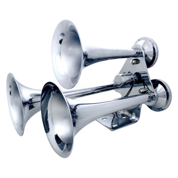 United Pacific® - Competition Series 3 Trumpet Chrome Train Horn