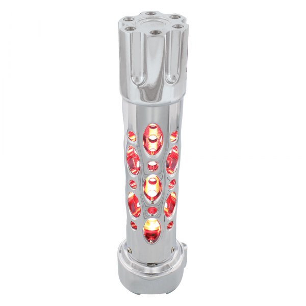 United Pacific® - Austin Chrome 9-Speed Shift Knob with High Power Red Led