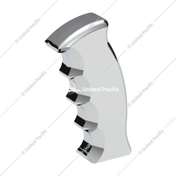 United Pacific® - Thread-On Chrome Pistol Grip Gearshift Knob