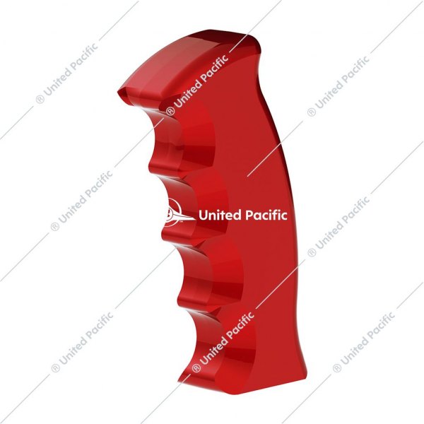 United Pacific® - Thread-On Candy Red Pistol Grip Gearshift Knob