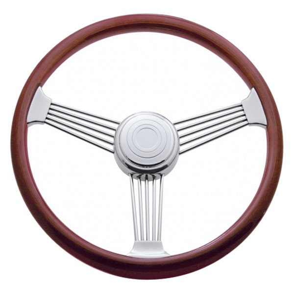 United Pacific® - Banjo Wood Steering Wheel Kit