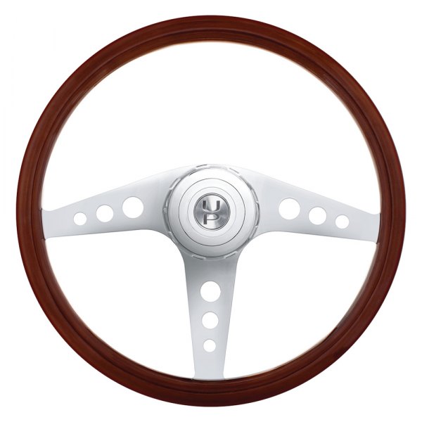 United Pacific® - GT Style Wood Steering Wheel Kit