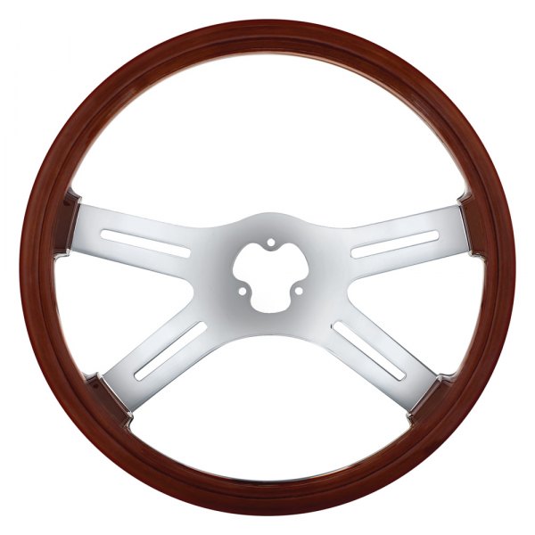 United Pacific® - Style Wood Steering Wheel