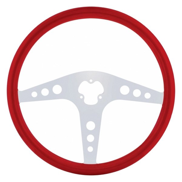 United Pacific® - GT Style Red Steering Wheel