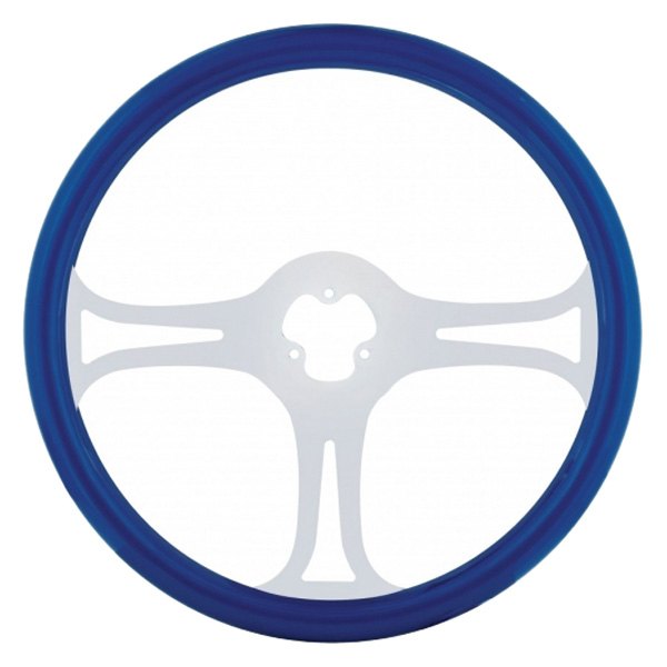 United Pacific® - Blade Style Blue Steering Wheel