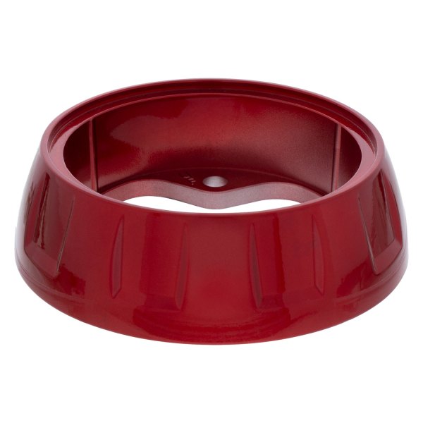 United Pacific® - Candy Red Steering Wheel Horn Button Bezel