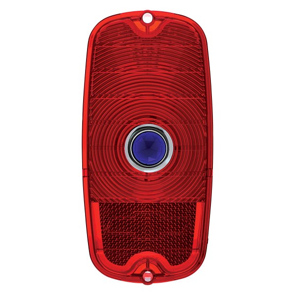 United Pacific® - Red Euro Tail Light Lens
