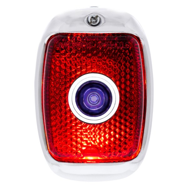 United Pacific® - Passenger Side Black/Red Euro Tail Light