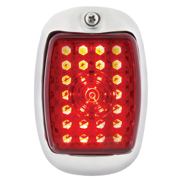 United Pacific® - Driver Side Black/Red LED Tail Light