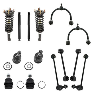 Unity Automotive® - 4-Pc Replacement Complete Strut Assemblie Kit