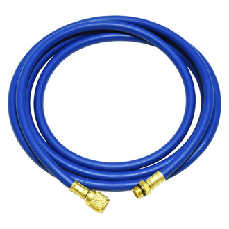 Universal Air Conditioner® - 96" Blue R-134a Charging Hose with Male 14 mm x 1/2" Acme Fittings