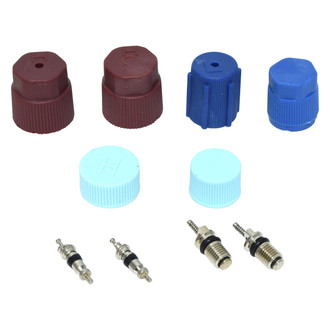 UAC® - A/C System Valve Core and Cap Kit