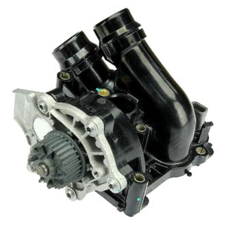 URO Parts® - Engine Coolant Water Pump with Gasket and Temperature Sensor