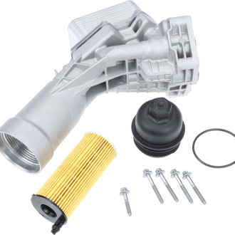 URO Parts® - Engine Oil Filter Housing and Cooler Assembly