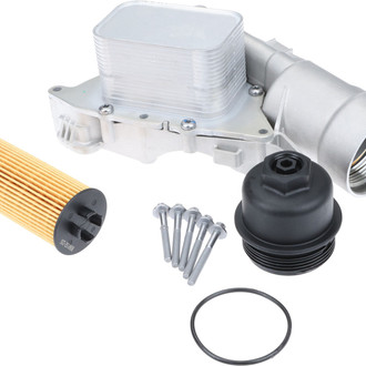 URO Parts® - Engine Oil Filter Housing and Cooler Assembly