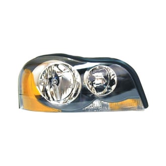 URO Parts® - Passenger Side Black Headlight