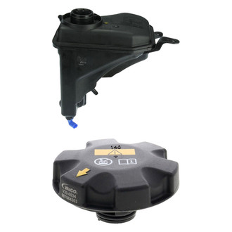 URO Parts® - 2-Pc Engine Coolant Expansion Tank Kit