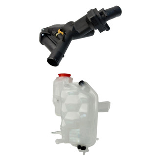URO Parts® - 2-Pc Engine Coolant Thermostat and Housing Assembly Kit