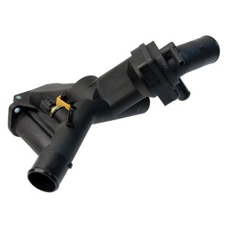 URO Parts® - Engine Coolant Thermostat and Housing Assembly with Temperature Sensor