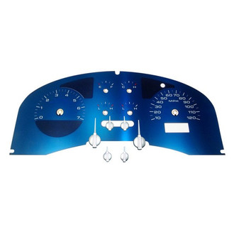 US Speedo® - Aqua Edition Gauge Face Kit, 120 MPH