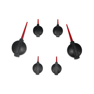 US Speedo® - Speedometer Needle Kit with Black Hub, Red