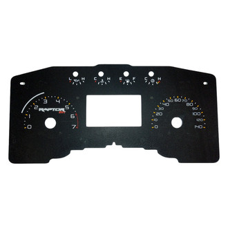 US Speedo® - Daytona Edition Gauge Face Kit with OEM Night Lettering Color, Black, 140 MPH, 7000 RPM