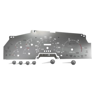 US Speedo® - Stealth Edition Gauge Face Kit, 100 MPH