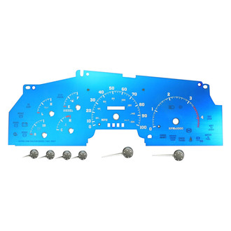 US Speedo® - Aqua Edition Gauge Face Kit, 100 MPH