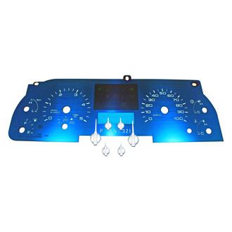 US Speedo® - Aqua Edition Gauge Face Kit, 100 MPH