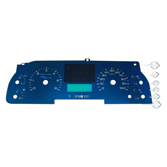 US Speedo® - Aqua Edition Gauge Face Kit, 100 MPH