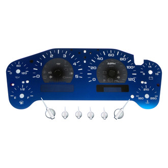 US Speedo® - Aqua Edition Gauge Face Kit, 120 MPH