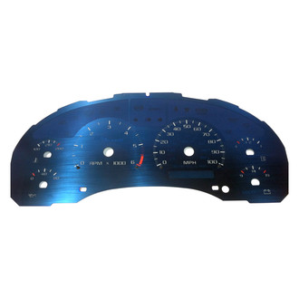 US Speedo® - Aqua Edition Gauge Face Kit, 100 MPH